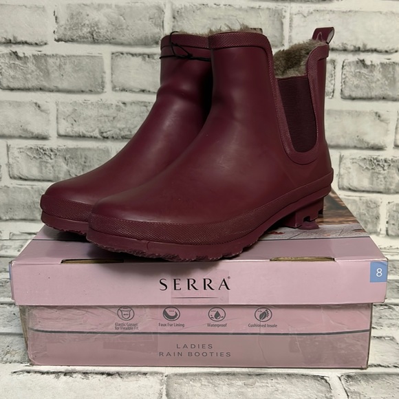 serra ladies rain boots